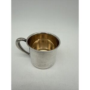 Vintage Sterling Silver Webster Personalized Cup Approx 2 oz